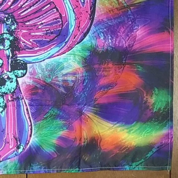 Wall Hanging Tapestry Mushroom Psychedelic NEW - Picture 3 of 6